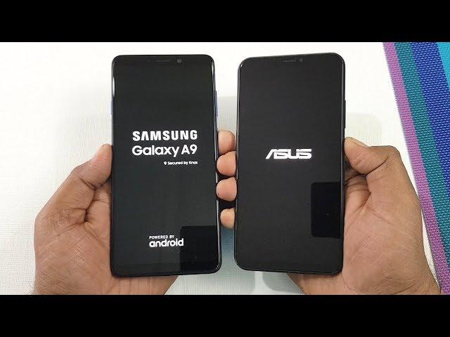 Samsung A9 (2018) vs Asus Zenfone 5Z Speed Test | TechTag