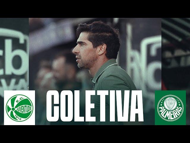 COLETIVA ABEL FERREIRA | JUVENTUDE 3 X 5 PALMEIRAS | BRASILEIRO 2024