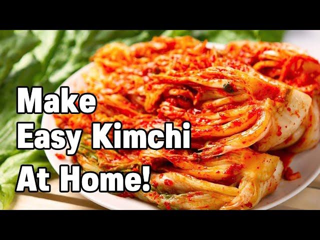 HOW TO MAKE (SIMPLE) KIMCHI - Around The World Cooking