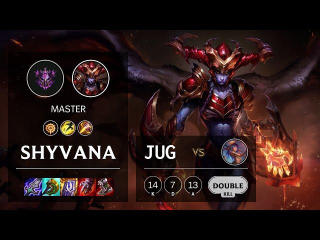 Shyvana Jungle vs Lillia - EUW Master Patch 11.17