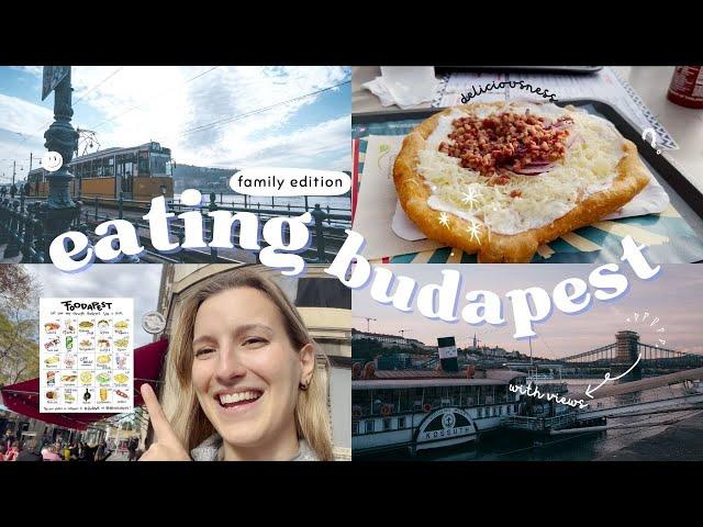 Budapest FOOD TOUR! - we ate everything the locals recommend 