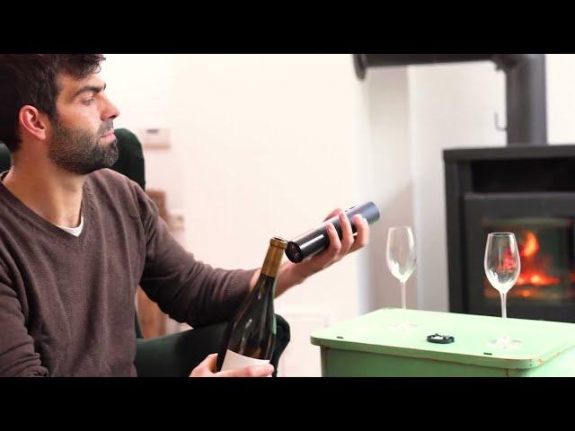 10s Instant opening | +170 bottles | Lightweight | HOTO Electric Wine Opener #shorts #hototools