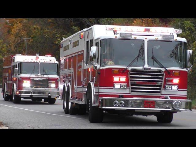 Fire Trucks Responding Compilation - Best of All Time Part 2