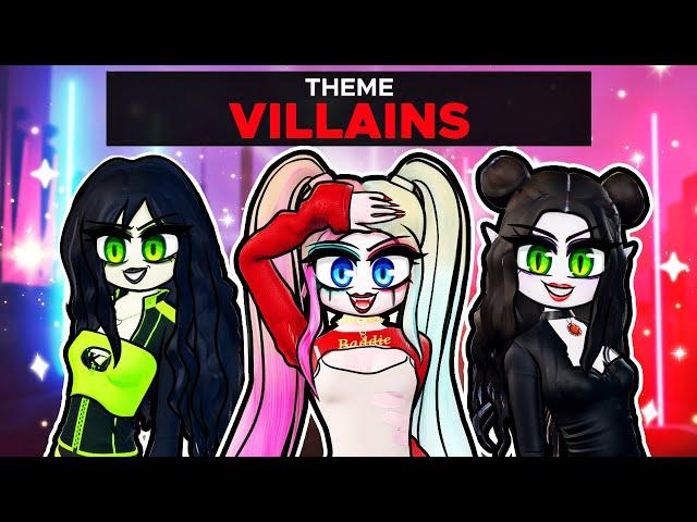 DRESS TO IMPRESS AS VILLAINS!