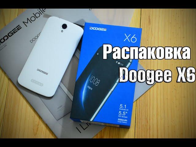 Doogee X6 обзор (распаковка) бюджетного фаблета с отличным качеством review feedback от Andro-News