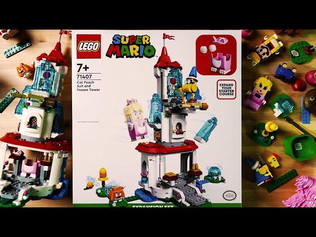 Cat Peach Suit and Frozen Tower  Expansion Set 71407【Lego Super Mario】ネコピーチ パワーアップ と こおったとう チャレンジ