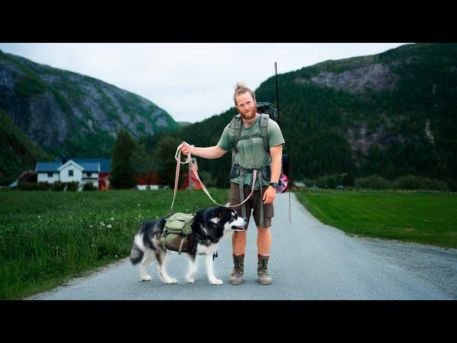 We hiked 14 days through the mountains in Norway 