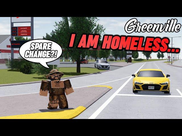 I BECAME HOMELESS... || ROBLOX - Greenville