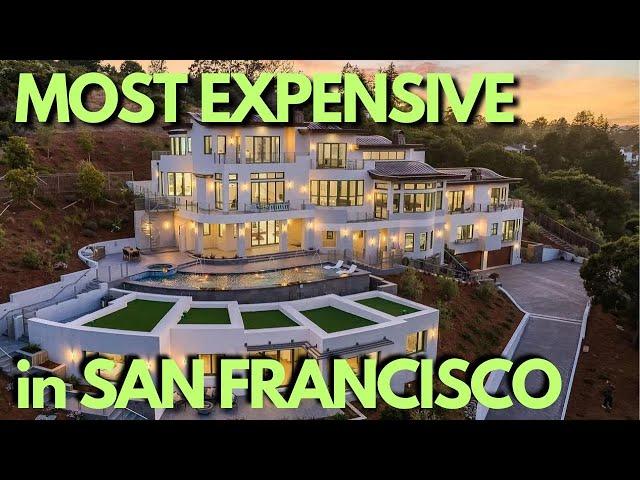 TOP 7 Mansions in San Francisco Bay Area. Most Expensive Luxury Homes.