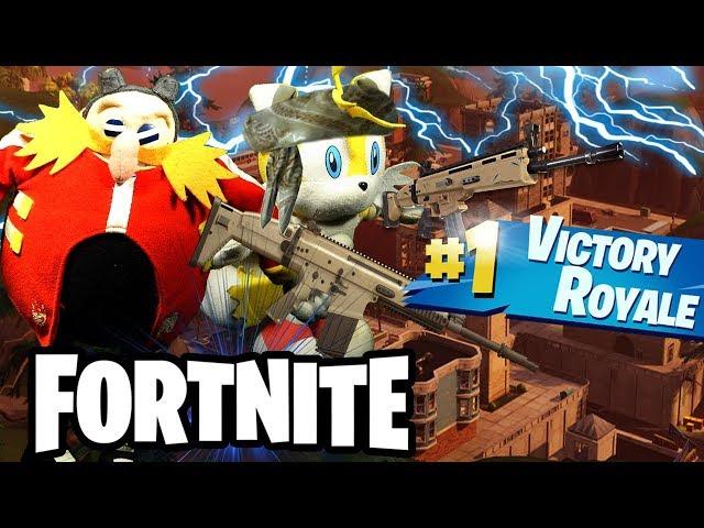 ABM: STEADY STORM !! Tails & Dr.Eggman Survive!?!  Fortnite Match!! HD