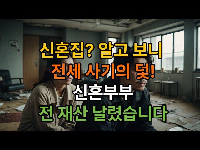 신혼부부 전세사기로 2억5천 날렸습니다 하루아침에 지옥이 되다