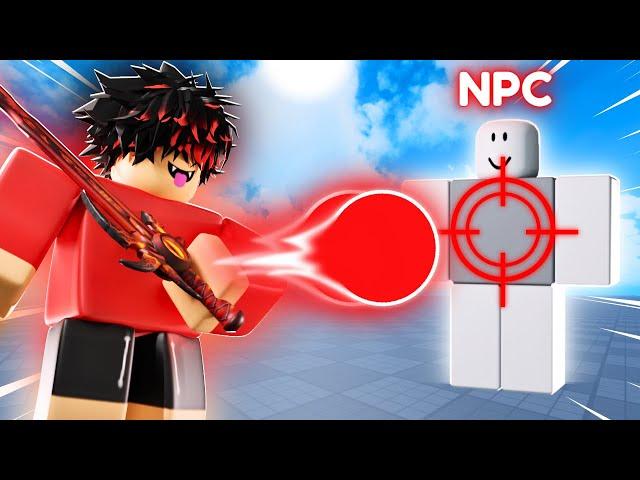 OP AUTOCLICKER vs NPC MODE in Roblox Blade Ball