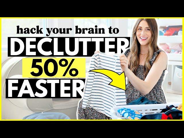 DECLUTTER FASTER! ‍️ Quick and Simple Hacks to Clear Your Space For Good!