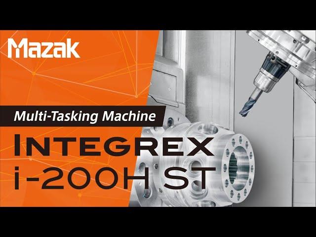 Simultaneous 5-axis control INTEGREX i-200H ST