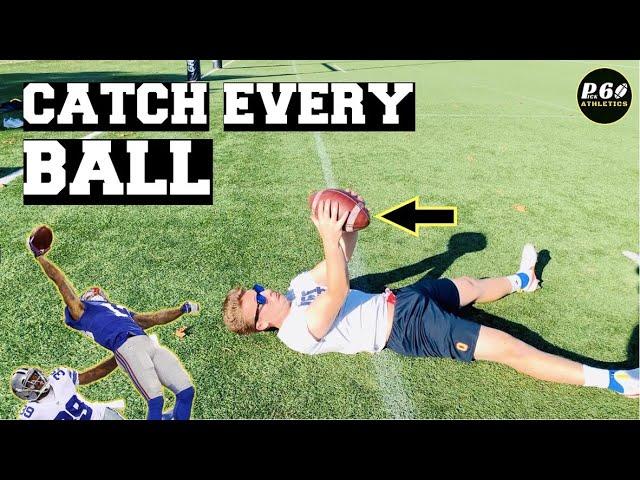 5 BEST Catching Drills For RECEIVERS In Football