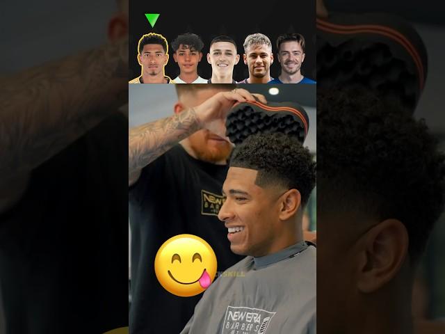 Bellingham VS Ronaldo Jr VS Foden VS Neymar VS Grealish | Football Haircut Challenge