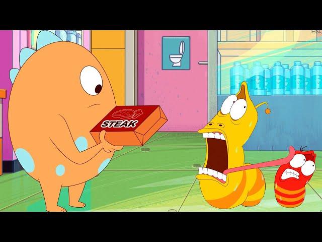 LARVA IN MARS (2024) | Ep 09: Custermer | New Season | Hilarious Cartoons | Videos For Kids