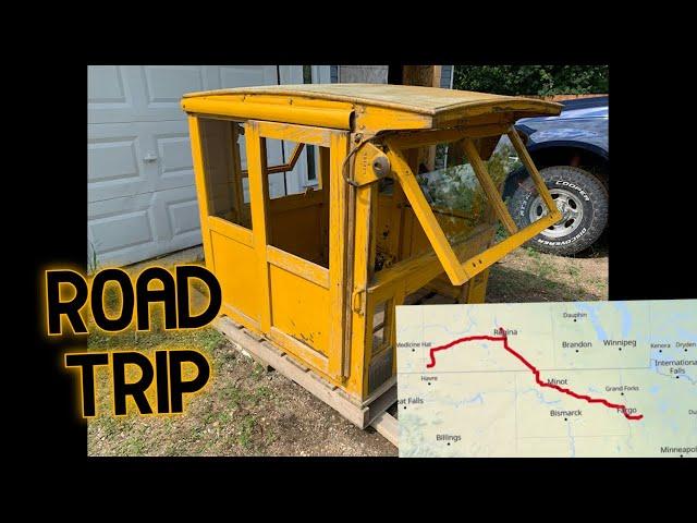 The 1100 mile journey of an Amazing Barn-find Cat D2 Cab