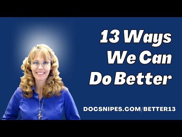 13 Tips to Help You Do Better | Self Improvement