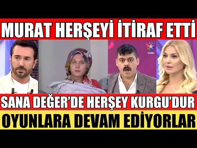 SANA DEĞER MURAT İLE HAVVANUR HERŞEYİ İTİRAF ETTİ BURADA KURGU YAPIYORUZ ŞOKE EDEN SÖZ SONGÜL KARLI