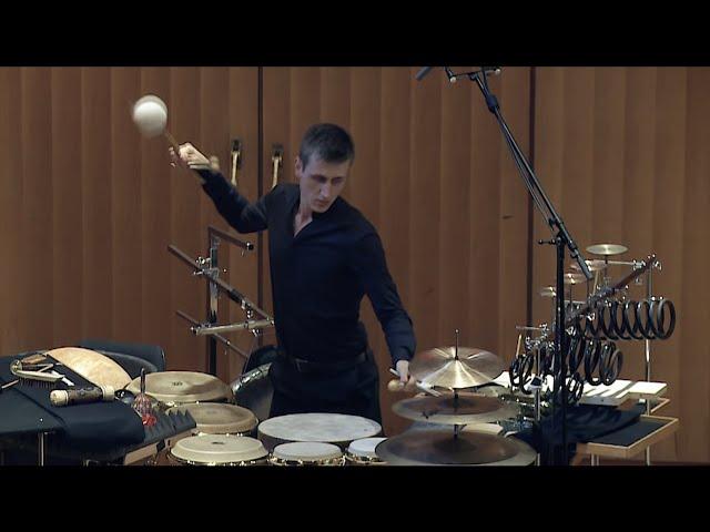 Alexej Gerassimez | "Wolkenstudie" for Percussion Solo by Johannes Fischer