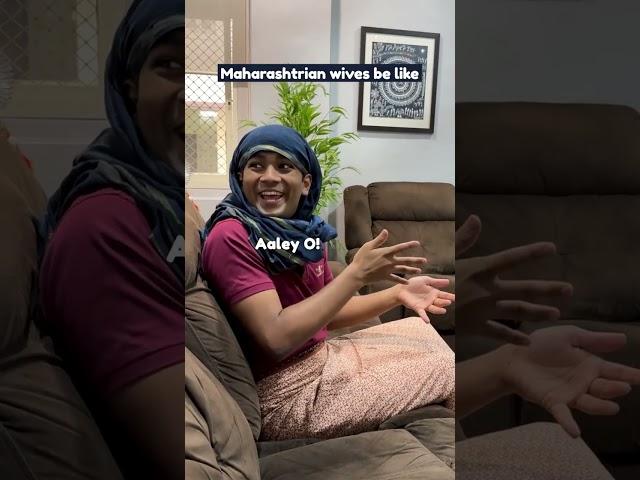 Maharashtrian wives be like | Manish Kharage #shorts