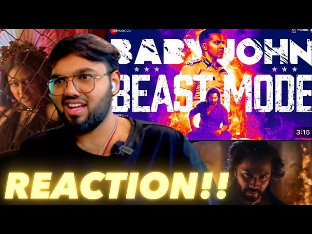 Beast Mode (from 'Baby John'), Raja Kumari on FIRE! ( REACTION!! )