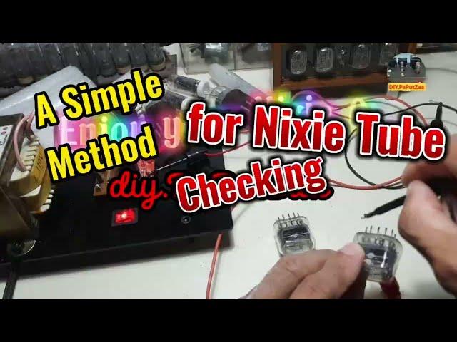 A simple method for Nixie Tube checking