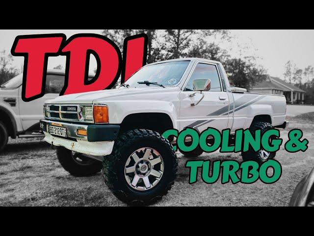 TDI Swapped Toyota Pickup Turbo/Intercooler Breakdown!