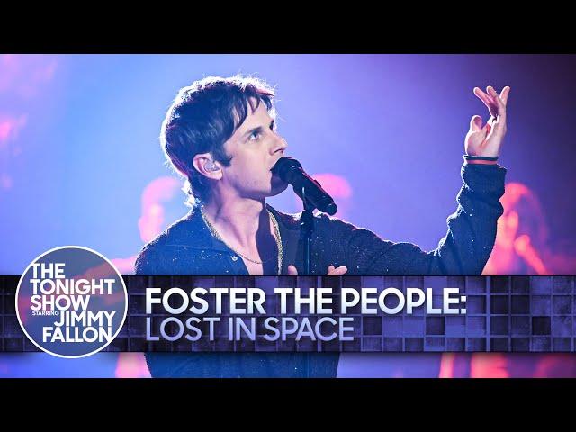 Foster The People: Lost In Space | The Tonight Show Starring Jimmy Fallon