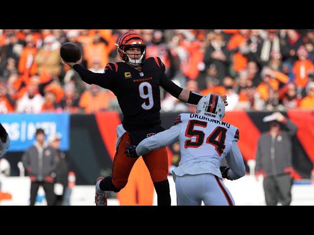 Joe Burrow's best plays from 3-TD game vs. Browns | Week 16