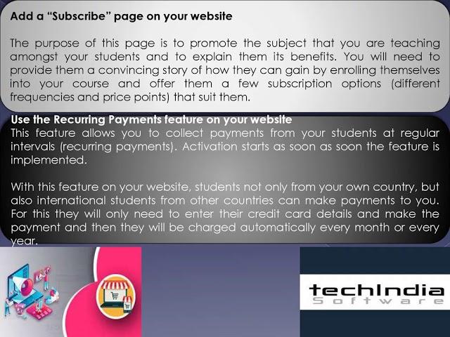 Conduct Online Classes And Collect Subscription In 4 Easy Steps