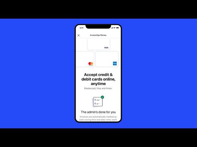 How To Accept Credit Card Payments with Invoice2go