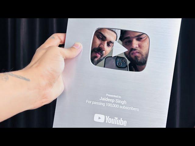 Unboxing My First YouTube Play Button!