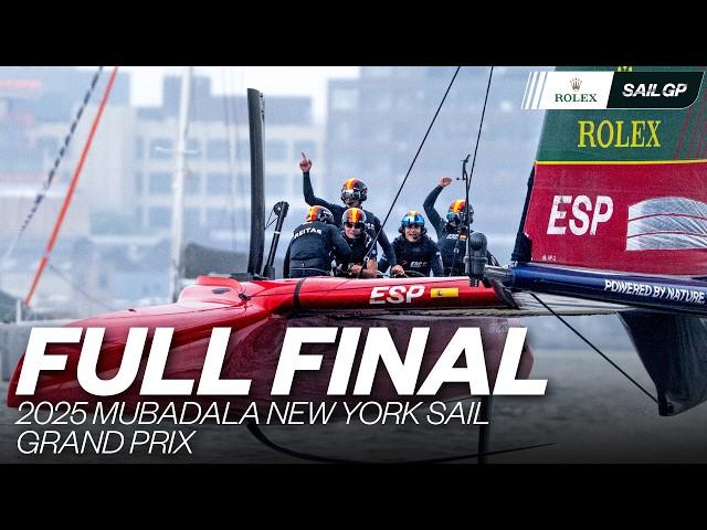 Full Final | 2025 Mubadala New York Sail Grand Prix |  v  v  | SailGP