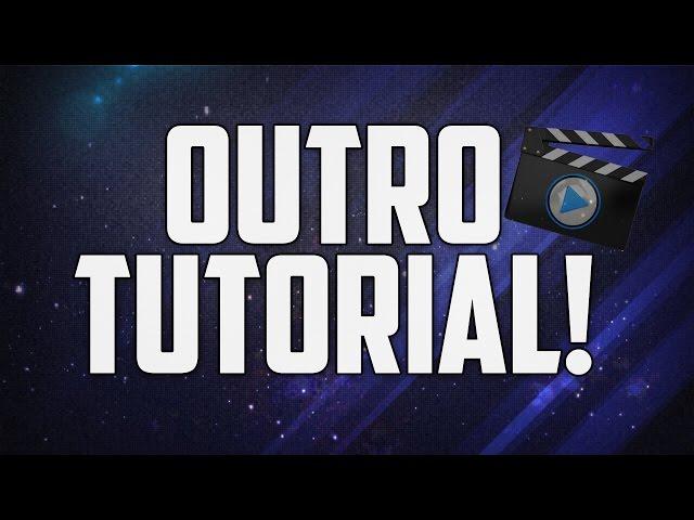 How To Make An Outro For YouTube Videos In Photoshop 2016 (Outro Tutorial Guide)