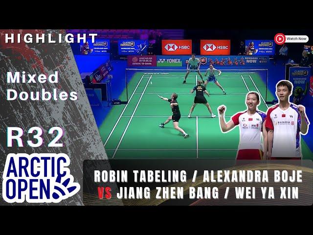 Robin Tabeling/Alexandra Boje vs Jiang Zhen Bang/Wei Ya Xin - R32 - Arctic Open 2024