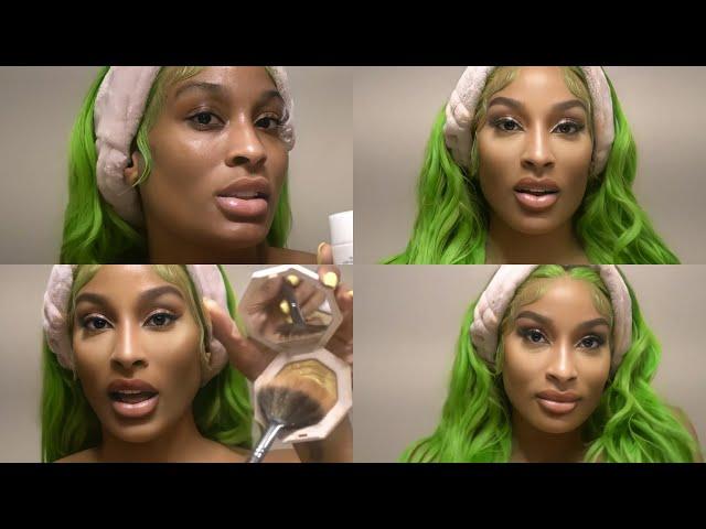 EASY Green Make Up Tutorial For Beginners | Start to Finish | Roz Verde