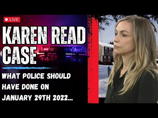 Karen Read Case: Proper Police Investigative Procedures vs Botched Investigation #freekarenread