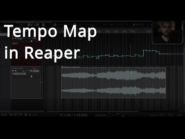 Creating a Tempo Map in Reaper