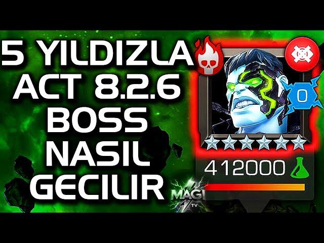 5 YILDIZLA ACT 8.2.6 BOSS BAHAMET NASIL GEÇİLİR - MARVEL ŞAMPİYONLAR TURNUVASI