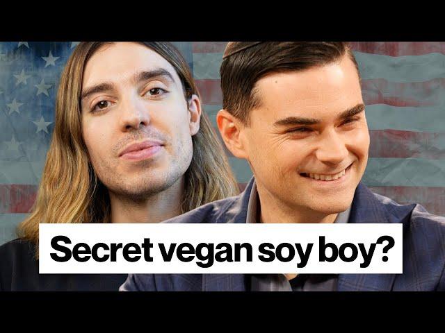 Ben Shapiro’s views on veganism are an absolute mess.