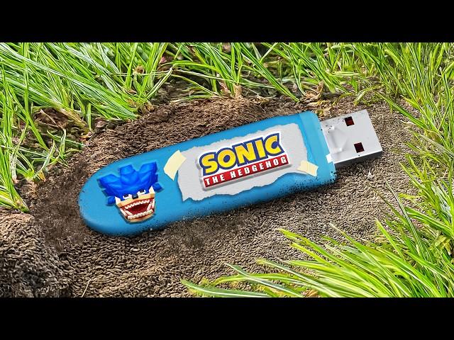 I Found SONIC's Secret Minecraft USB…