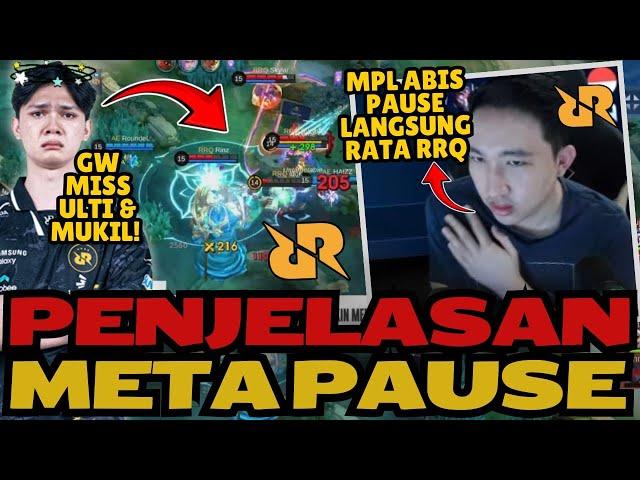 BONGKAR META PAUSE! PENDAPAT RRQ LEMON TENTANG META PAUSE MPL & REPLAY KEJADIAN SAAT WAR!