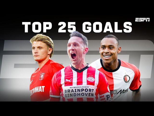 De 25 MOOISTE GOALS in de Eredivisie 2024 