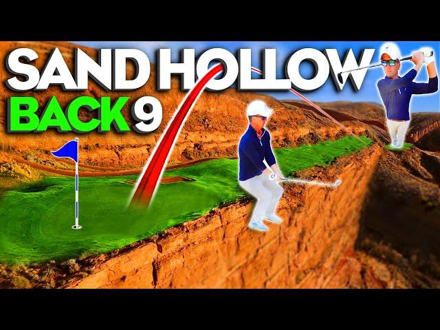 Craziest 9 Holes In Golf!? | Part 2 | Back 9 Course Vlog at Sand Hollow