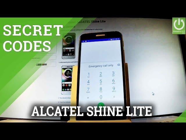 Secret Codes ALCATEL Shine Lite - Hidden Mode / Advanced Options