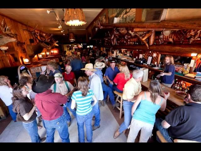Rustic Pine Tavern - The Most Unique Bar - Dubois, Wyoming