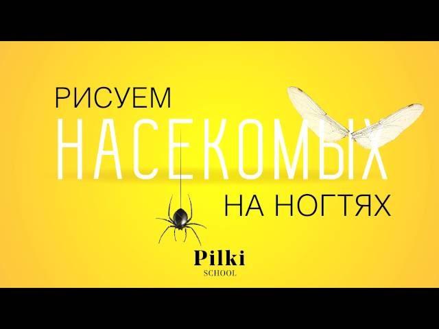 Рисуем насекомых вместе с Pilki school!