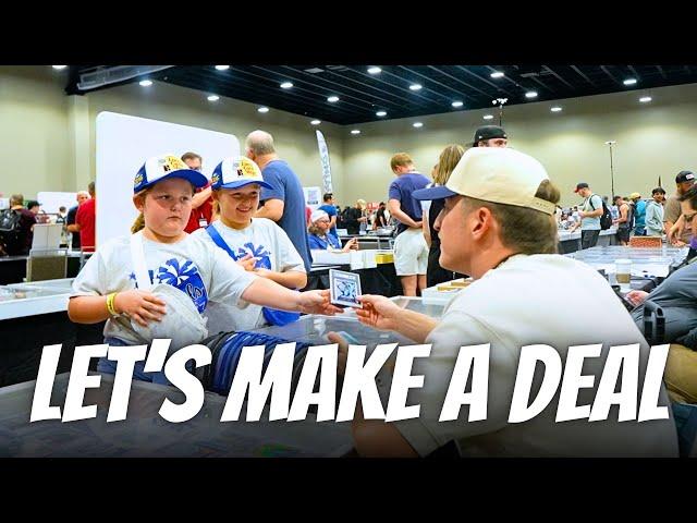 1 FULL DAY of Sports Card Negotiations at the Dallas Card Show